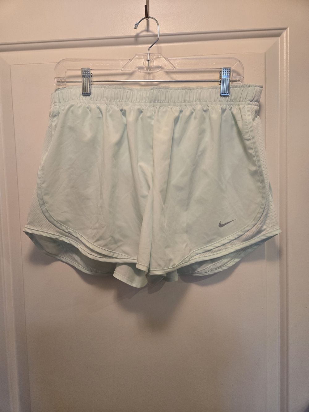 Nike Dri-fit Xl Women's Mint Green Athletic Running Shorts